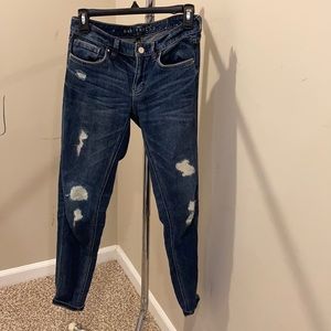 Distressed Girlfriend Jeans
